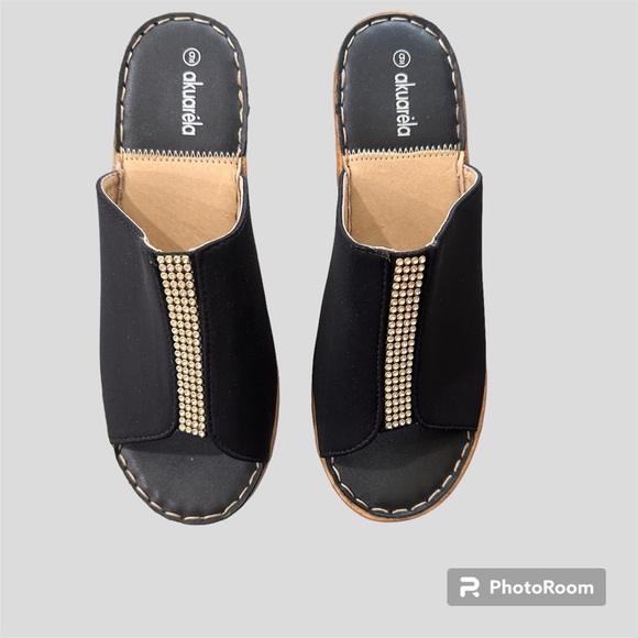 Akuarela platform sandals size 9 - Picture 3 of 7